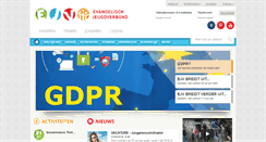 Desktop Screenshot of ejv.be